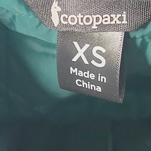 Cotopaxi Men's Green Blue Trico Hybrid Insulated Fleece Puffer Vest Size XS - Picture 7 of 11